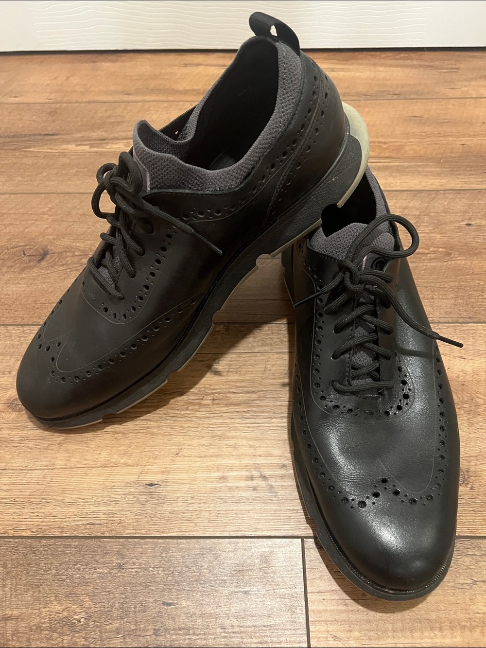 Men's ZERØGRAND Wingtip Oxfords, 13